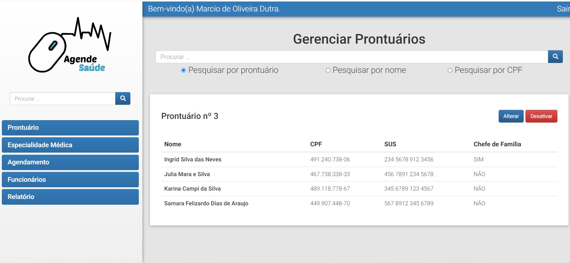 Agenda saúde